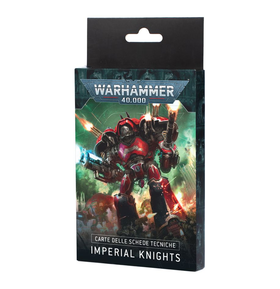 CARTE DELLE SCHEDE TECNICHE:I/KNIGHT ITA