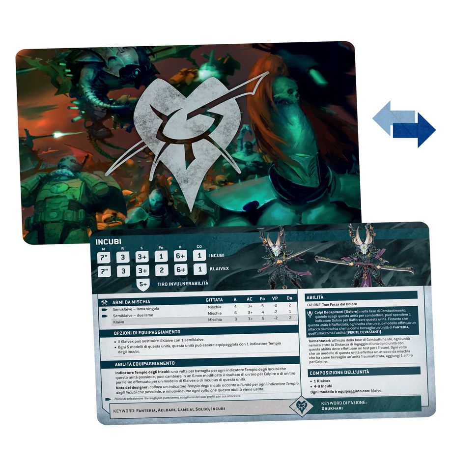 CARTE DELLE SCHEDE TECHNICHE:DRUKHARI IT