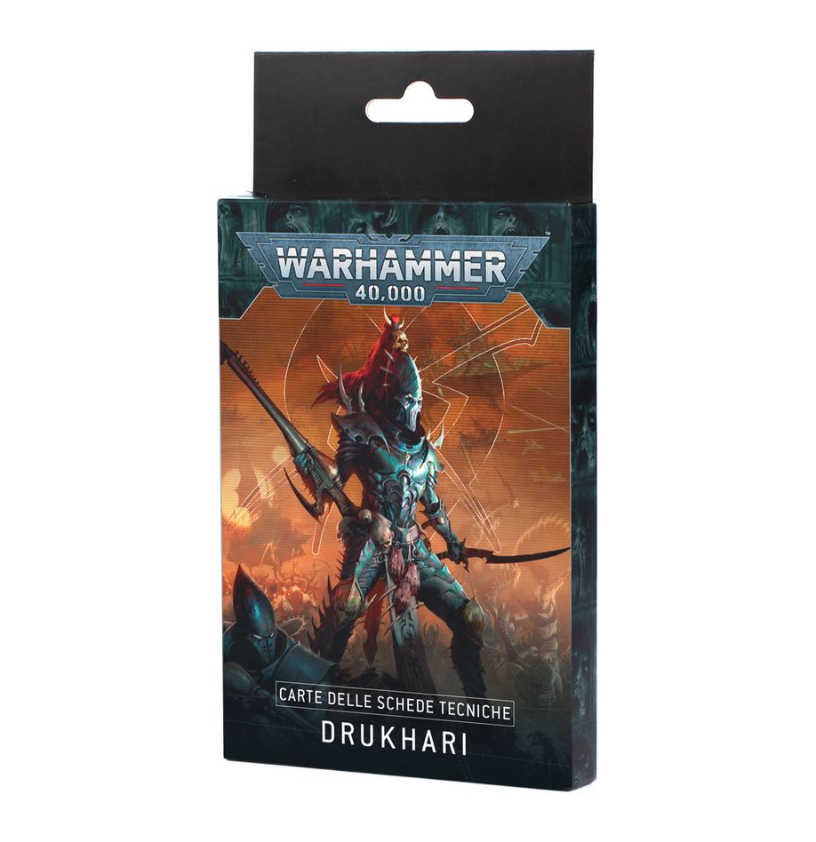 CARTE DELLE SCHEDE TECHNICHE:DRUKHARI IT