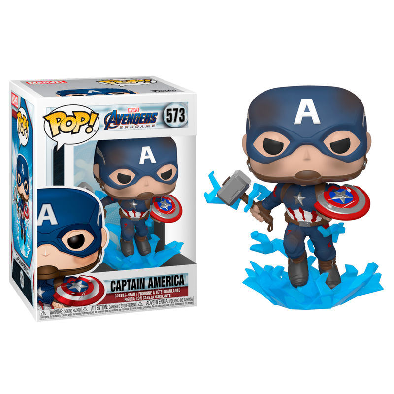 Funko Pop! MARVEL- Avengers Infinity War Captain America (Vinyl Figure 573)