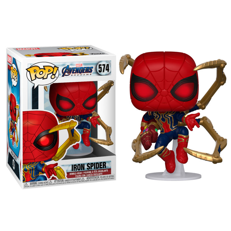 Funko Pop! MARVEL- Avengers Infinity War Endgame Iron Spider (Vinyl Figure 574)