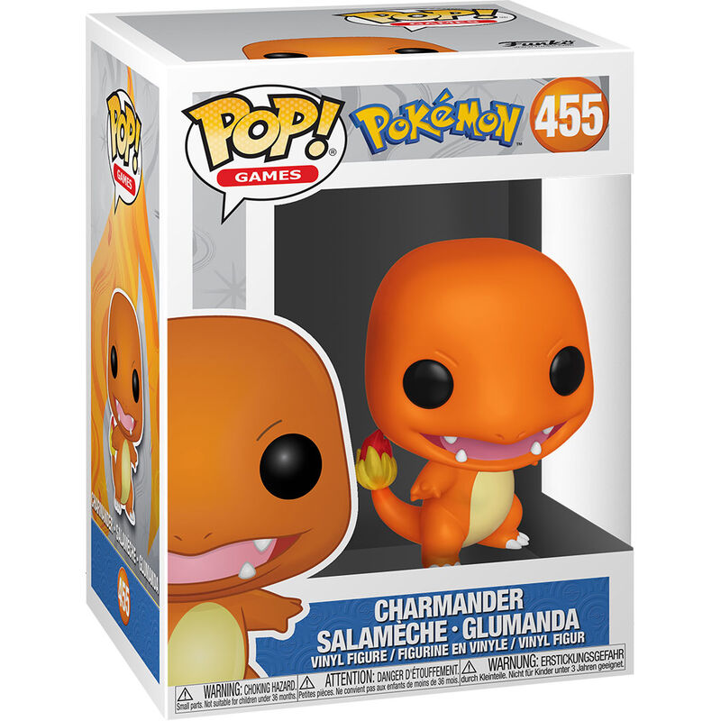 Funko Pop! Pokemon - Charmander (Vinyl Figure 455)