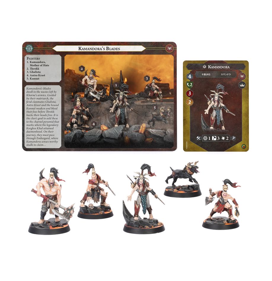 WARHAMMER UNDERWORLDS 2025: LAME DI KAMANDORA - Kamandora's blades