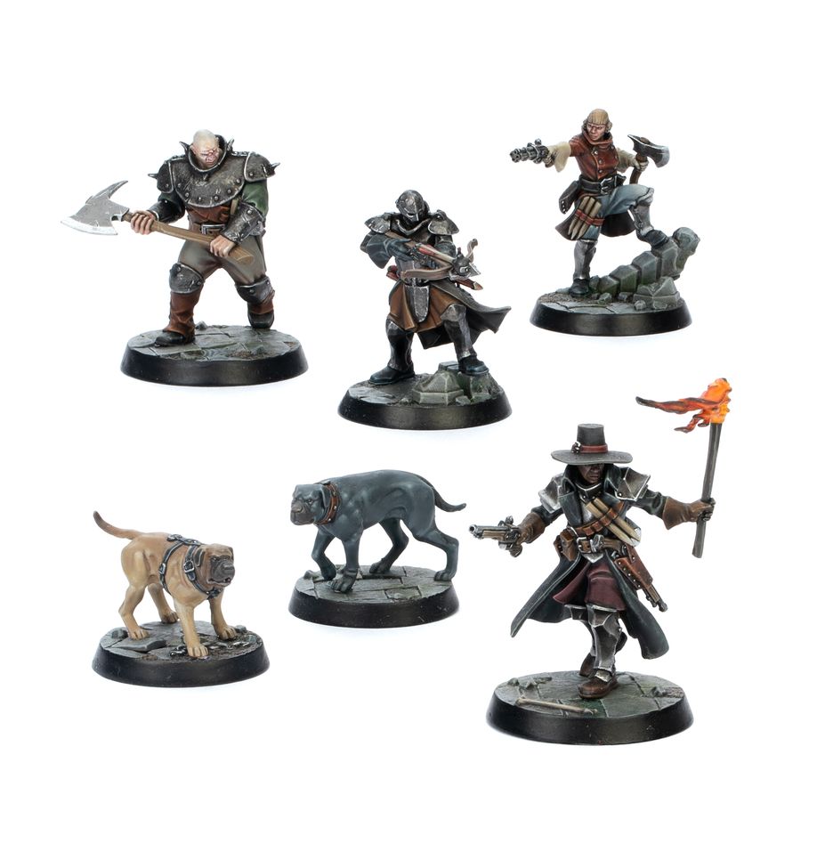 WARHAMMER UNDERWORLDS Bande da guerra dell'Ordine: Eroi e Cacciatori