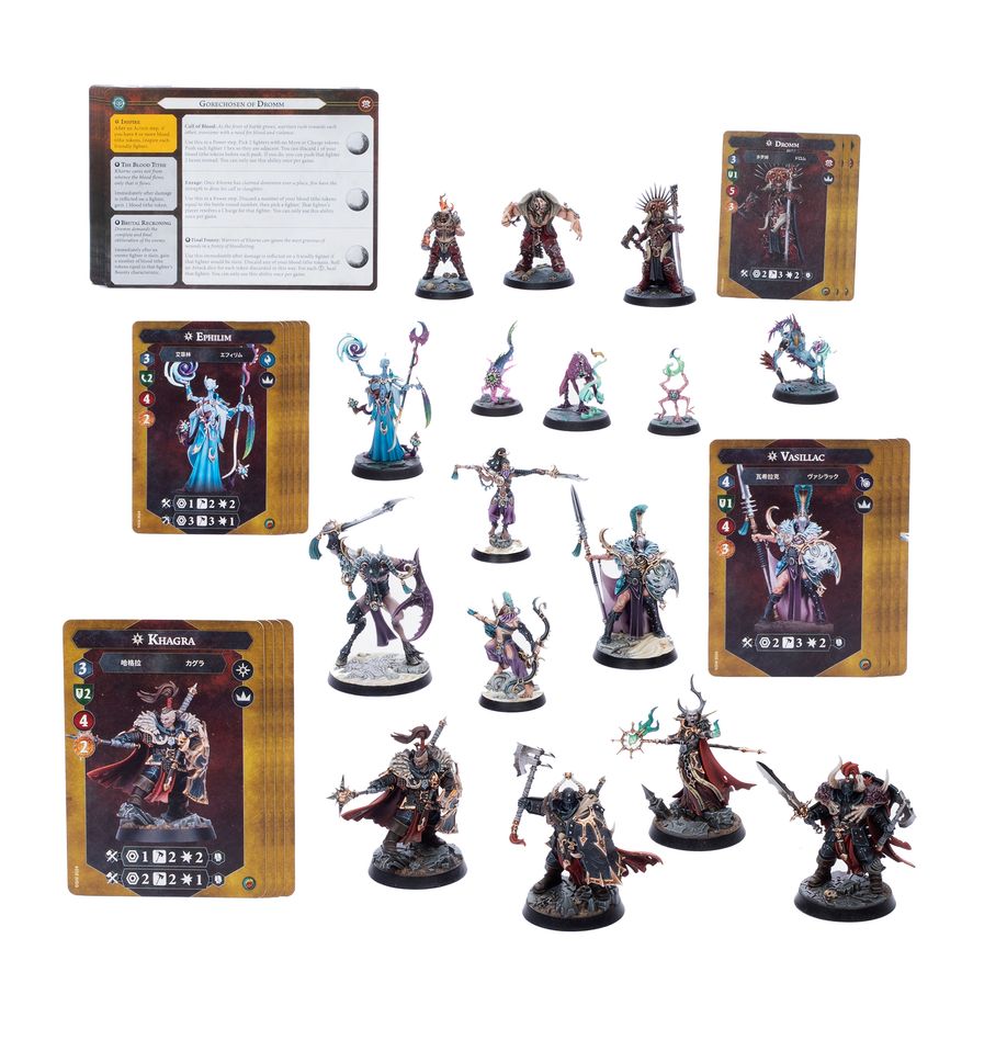 WARHAMMER UNDERWORLDS Bande da guerra del Caos: Profanatori e Demoni