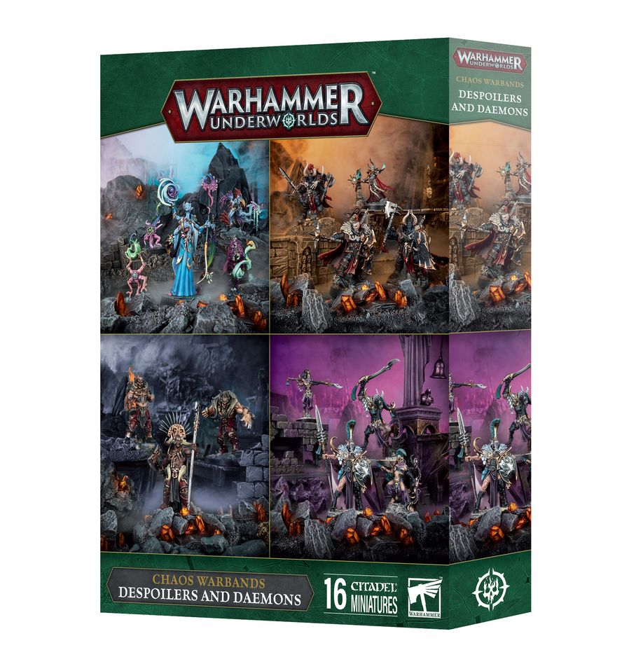 WARHAMMER UNDERWORLDS Bande da guerra del Caos: Profanatori e Demoni