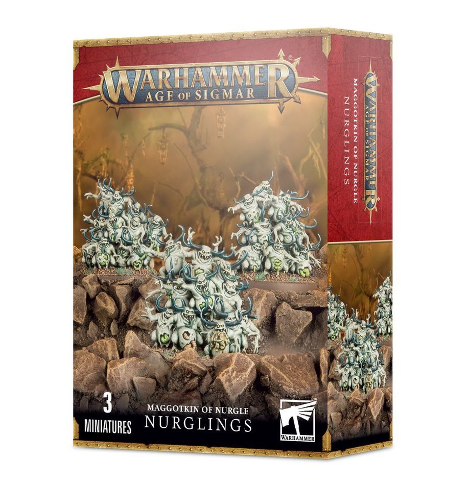 Nurglings- DEATH GUARD / MAGGOTHKIN OF NURGLE