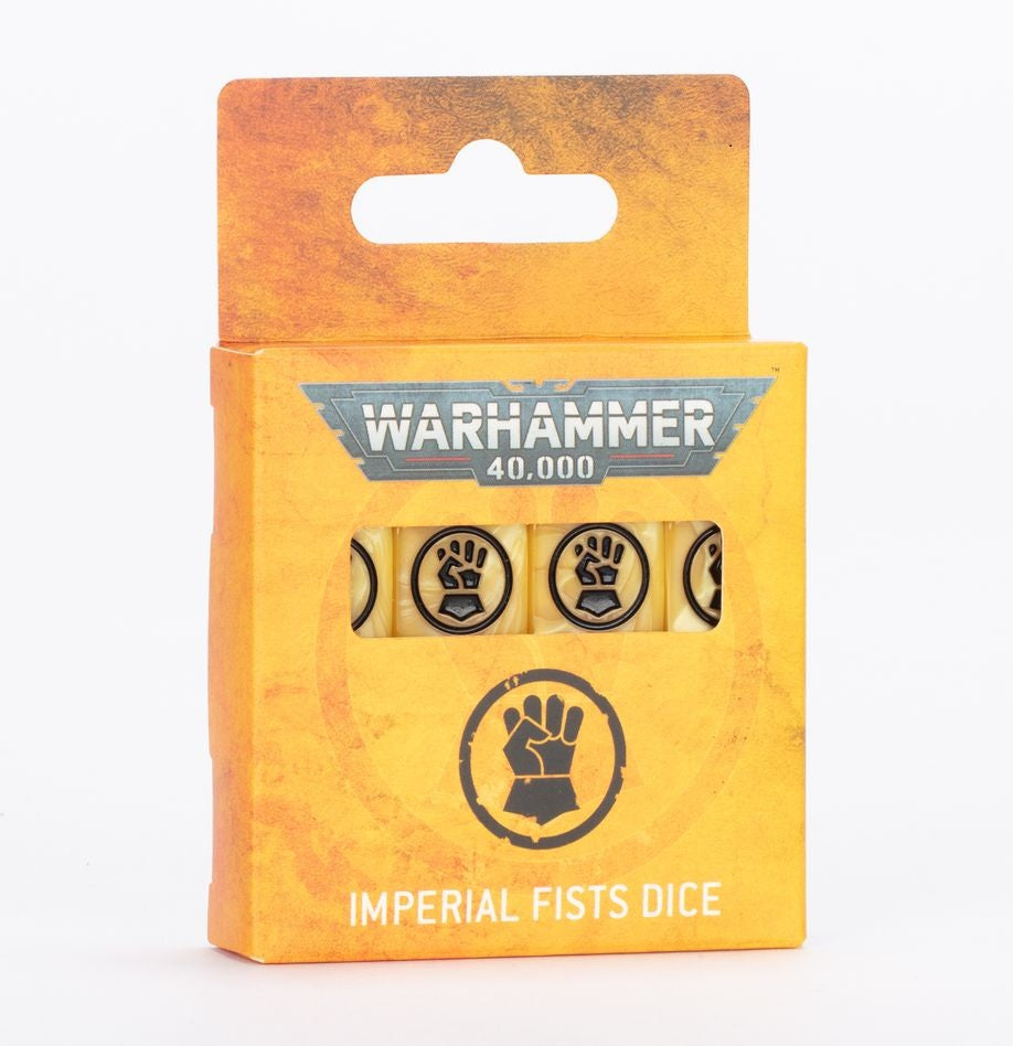 WARHAMMER 40000 IMPERIAL FIST DADI