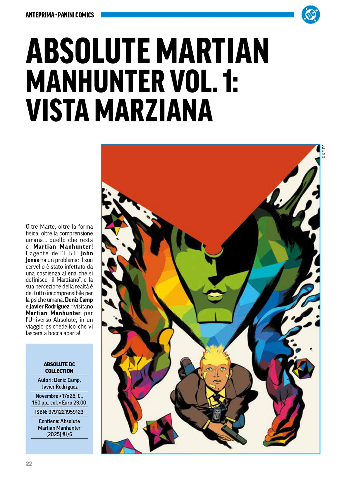 ABSOLUTE MARTIAN MANHUNTER VOL. 1: VISTA MARZIANA