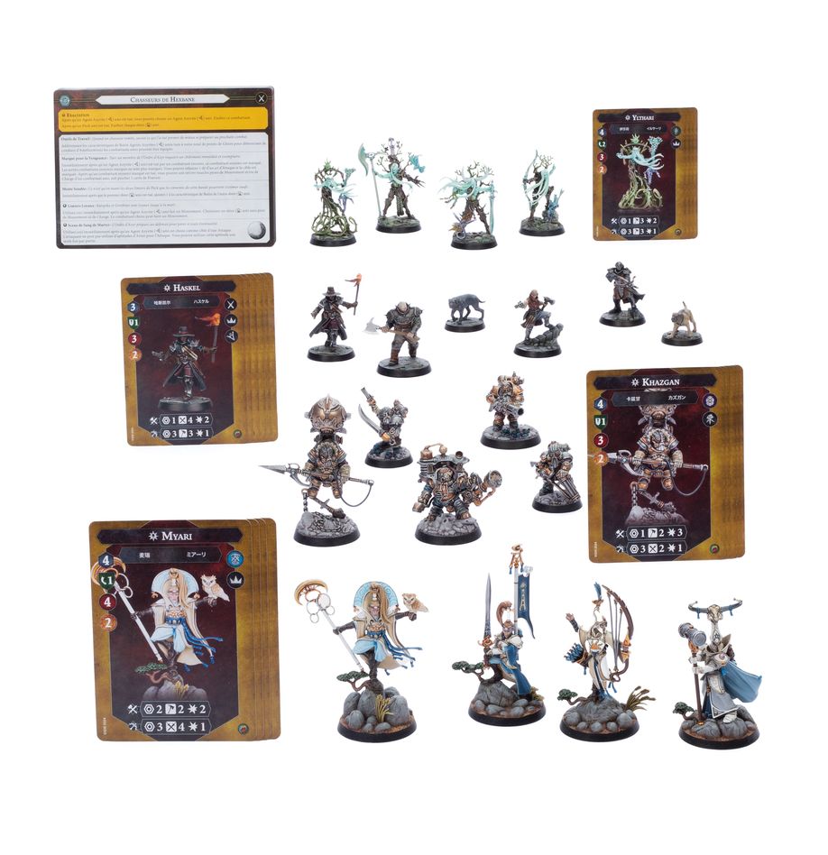 WARHAMMER UNDERWORLDS Bande da guerra dell'Ordine: Eroi e Cacciatori