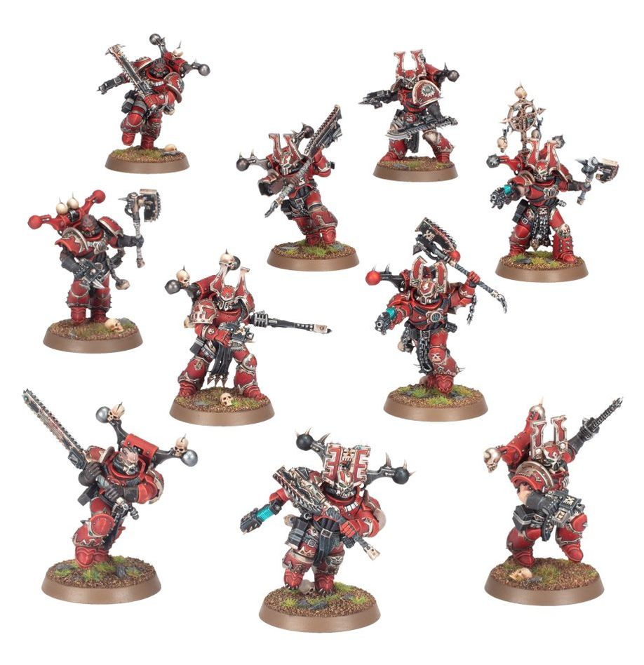 Berzerker di Khorne (khorne Berserker) - WORLD EATER