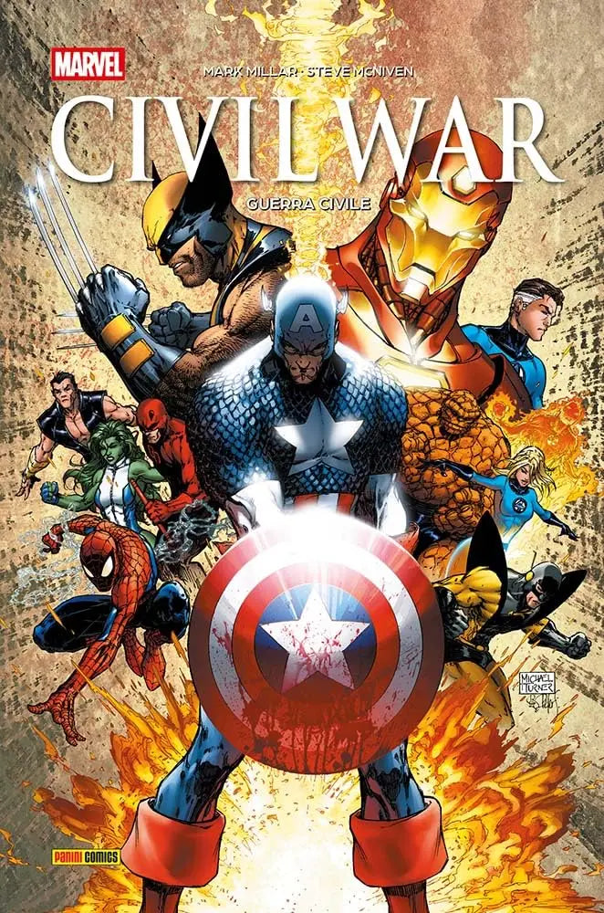 Civil War - Guerra Civile - Marvel Pocket