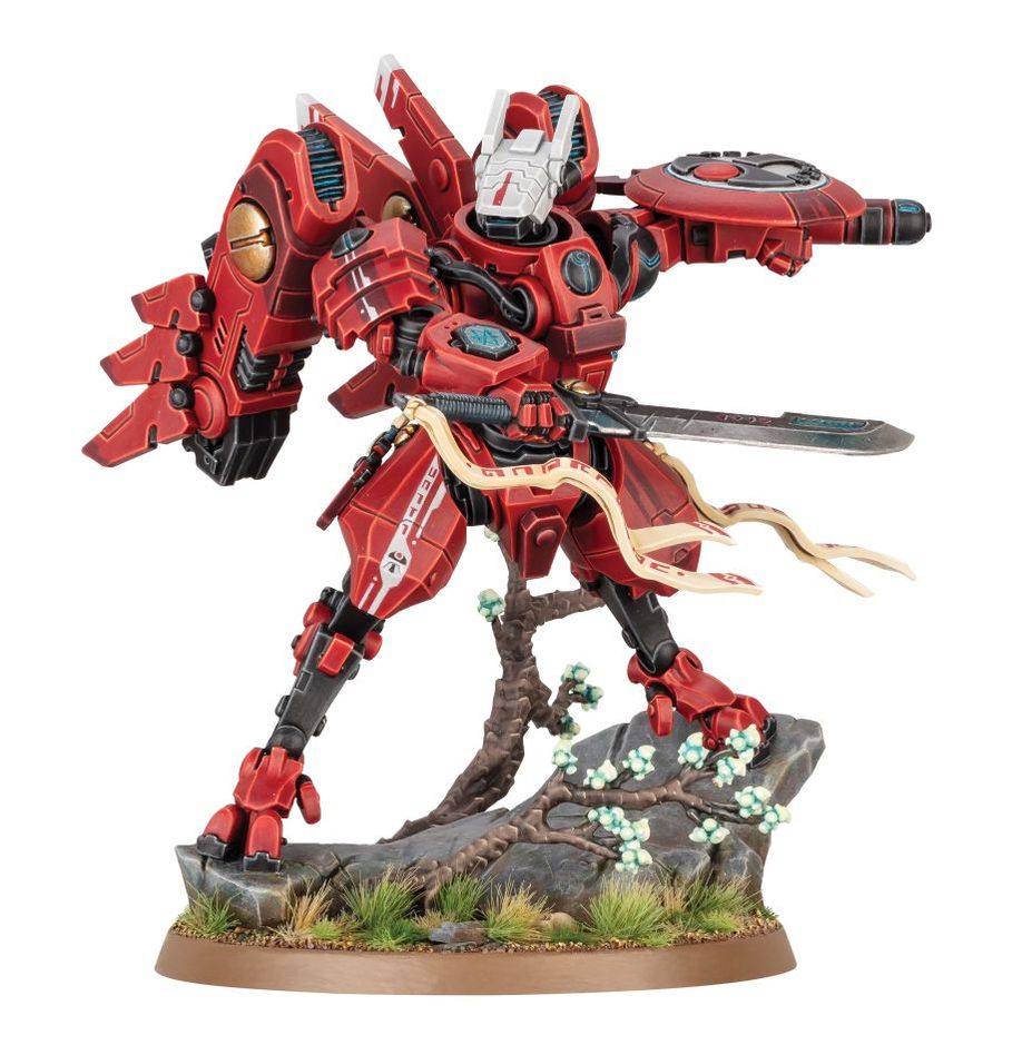 T'au Empire Comandante Lungosguardo (Commander Farsight)