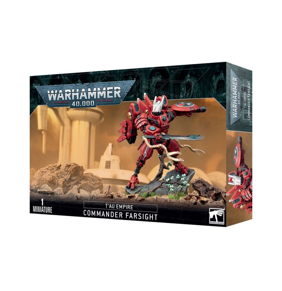 T'au Empire Comandante Lungosguardo (Commander Farsight)