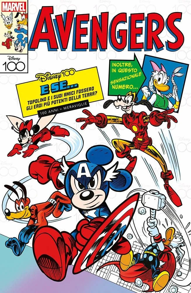 Marvel Variant cover Disney 100 (collezione completa 12 Albi)