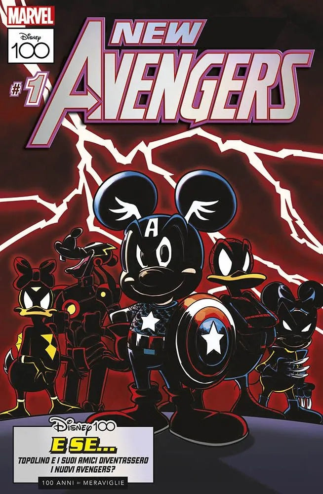 Marvel Variant cover Disney 100 (collezione completa 12 Albi)