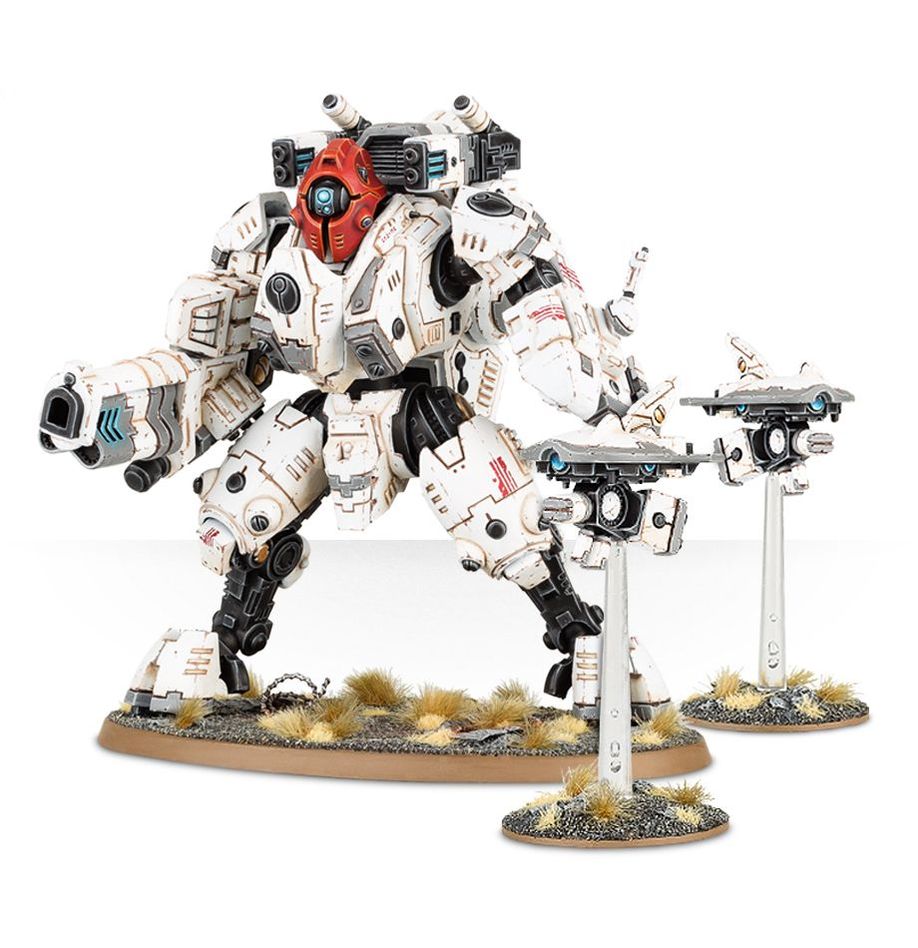 Esoscheletro Ghostkeel XV95 - Ghostkeel Bttlesuit - T'Au Empire