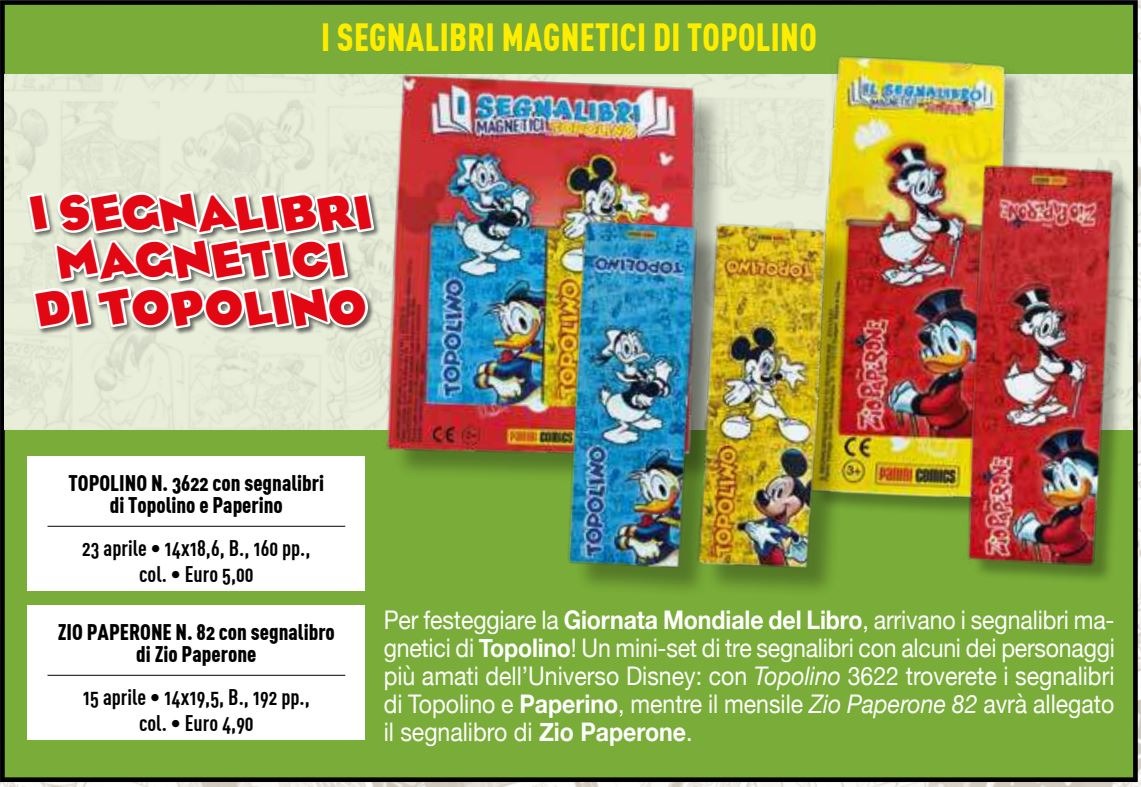 Zio Paperone 82 + I Segnalibri Magnetici di Topolino – Zio Paperone
