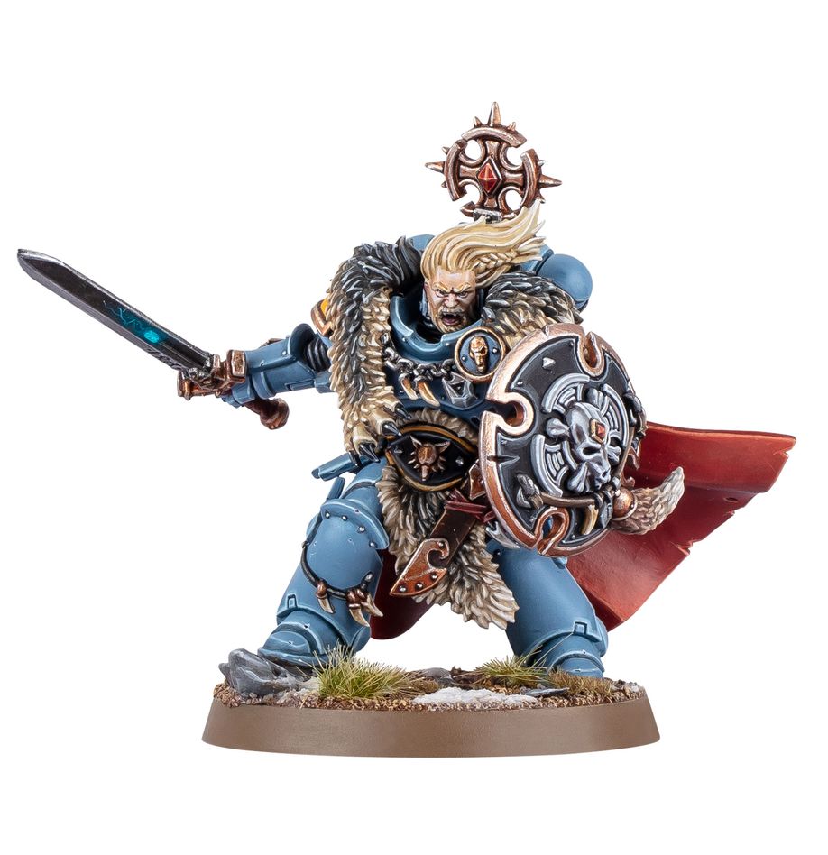 Guardia del Lupo Capo Guerriero - Wolf Guard Battle Leaders - Space Wolves