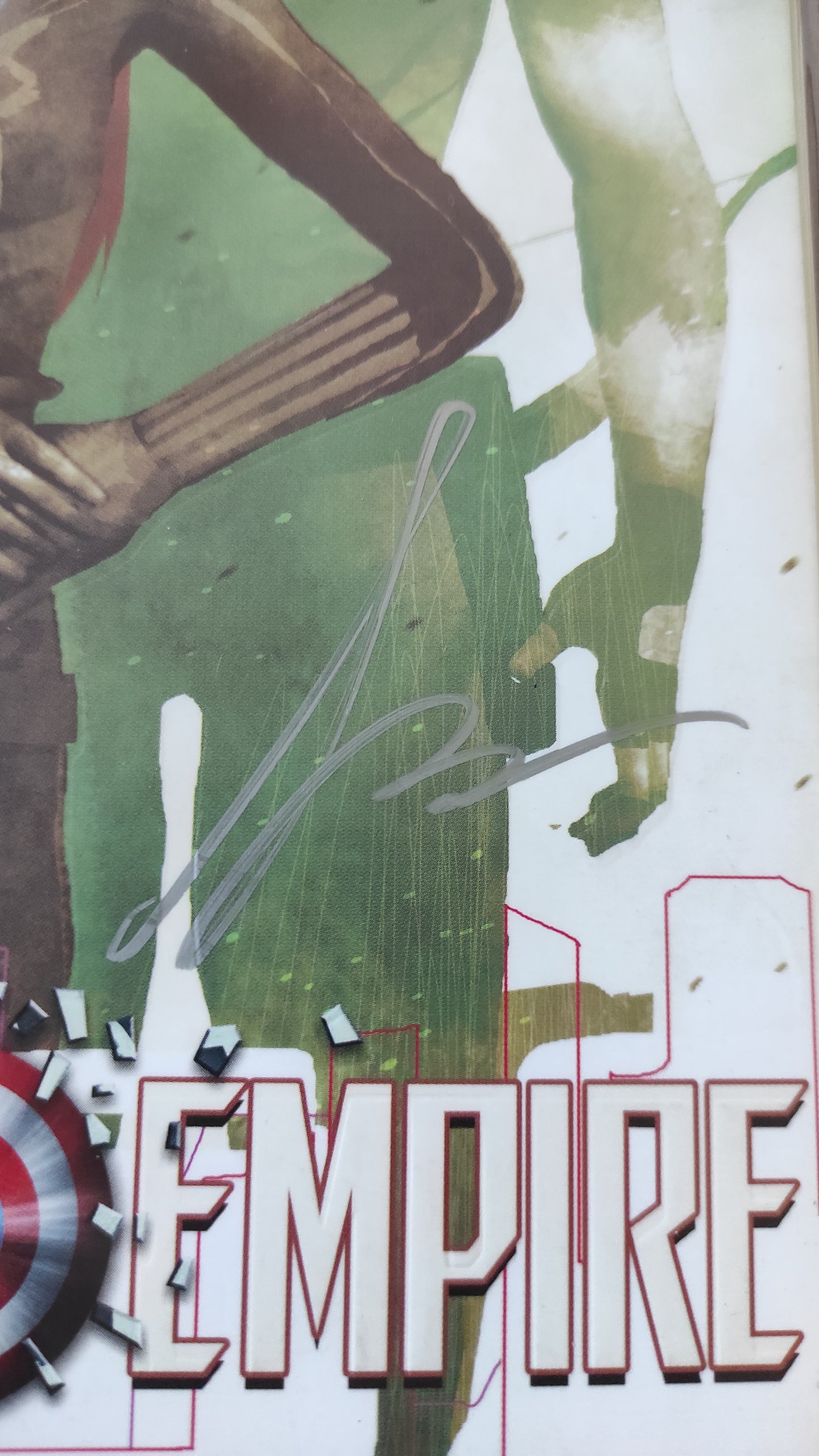 SECRET EMPIRE N. 9 Variant Hydra Componibile di Andrea Sorrentino – MARVEL MINISERIE 197 (Panini Comics) AUTOGRAFATO