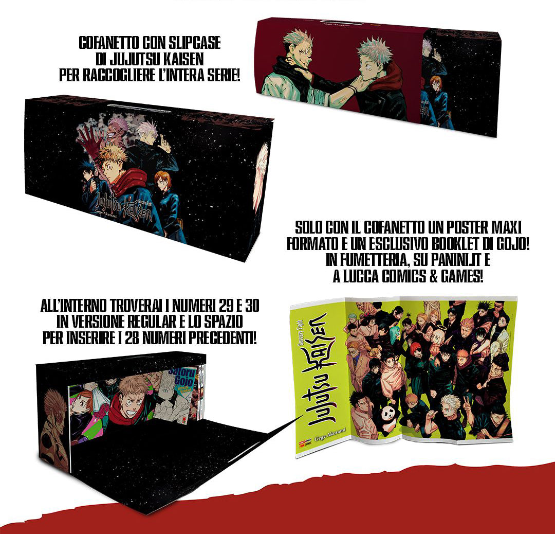 Jujutsu Kaisen – Sorcery Fight Cofanetto Vuoto (con Vol. 29-30)