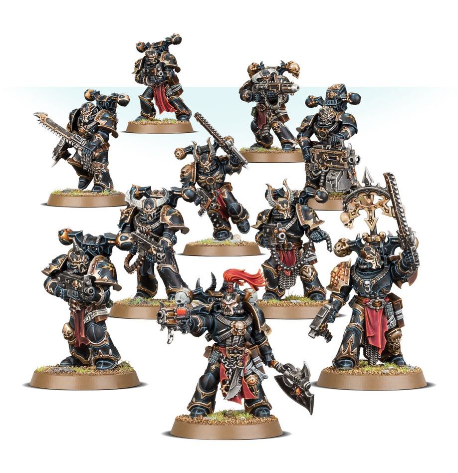 CHAOS SPACE MARINES - Legionari (Legionaries)