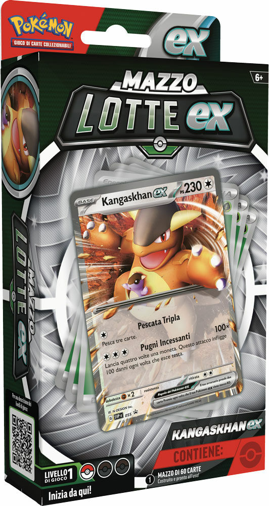 Pokemon Mazzo Lotte Ex Kangaskhan Ex