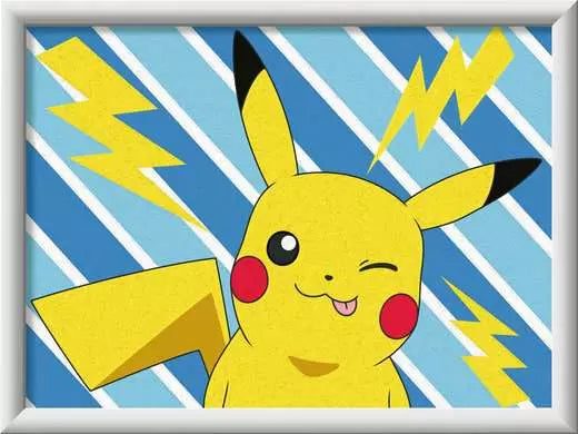 Pokemon Pikachu CreArt Painting kit