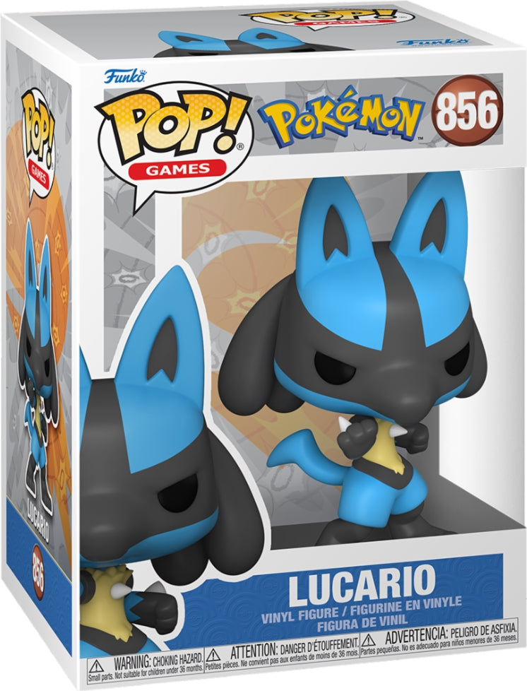 Funko Pop! Games - Pokemon LUCARIO (Vinyl Figure 856)
