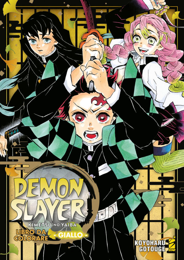 DEMON SLAYER LIBRO DA COLORARE 5 - GIALLO