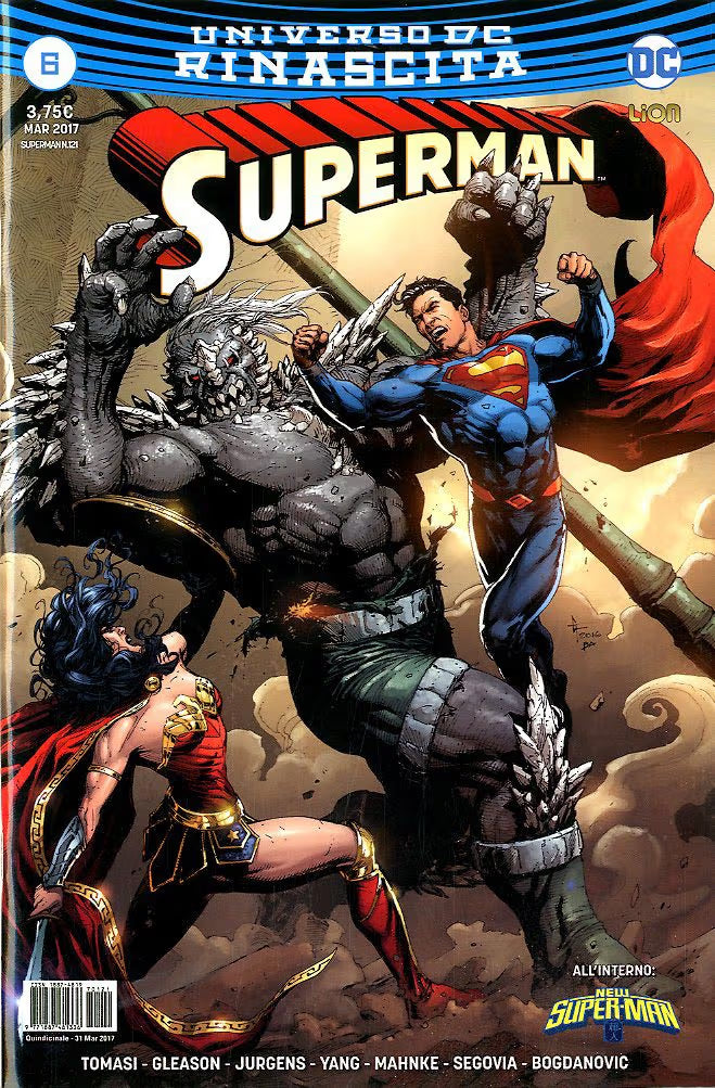 Superman 6 Universo DC Rinascita (Superman #121) - RW lion