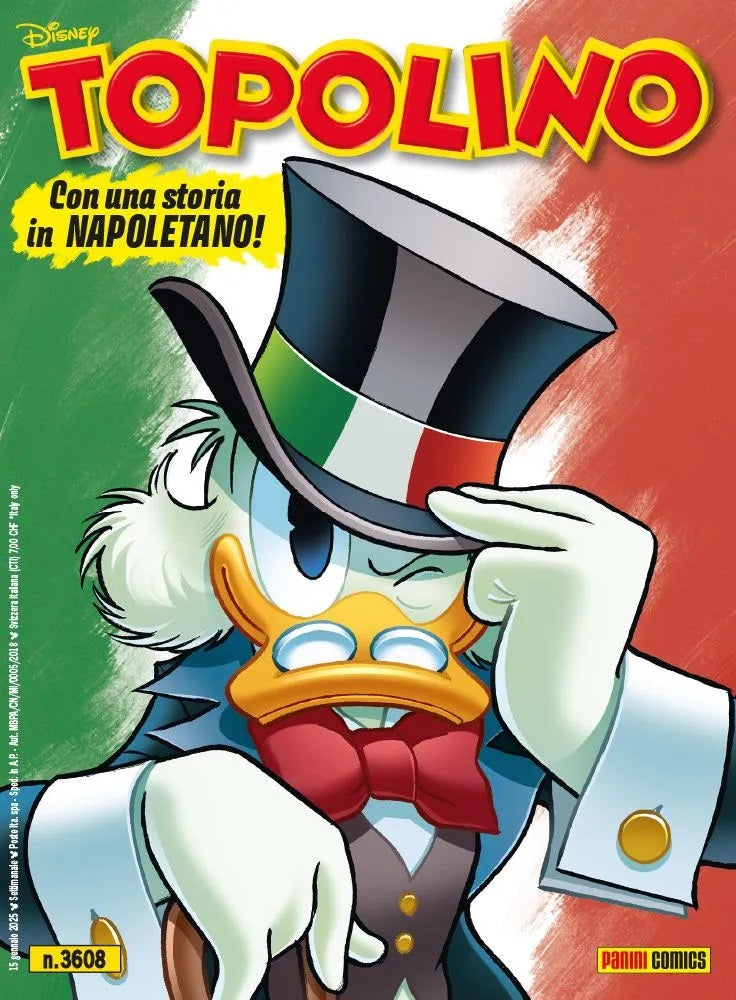 Topolino 3608 – Versione Dialetto Campania NAPOLETANO