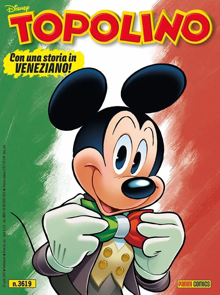 Topolino 3619 – Versione Dialetto Veneto (Veneziano)