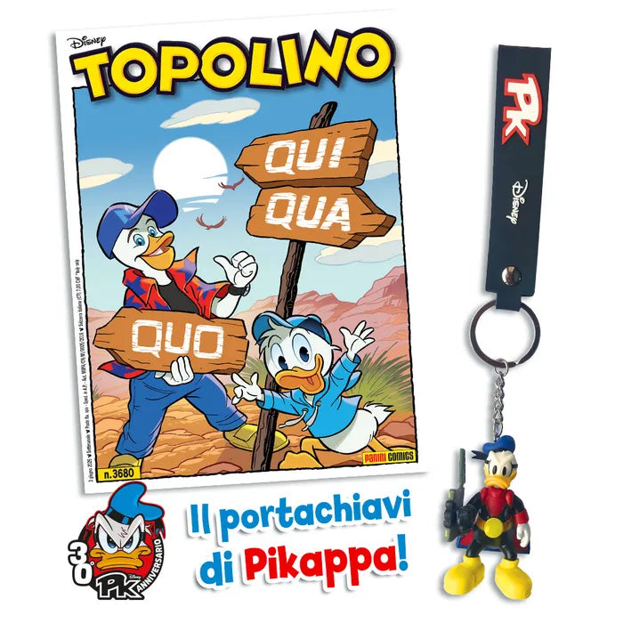 Topolino 3680 con Portachiavi di PK