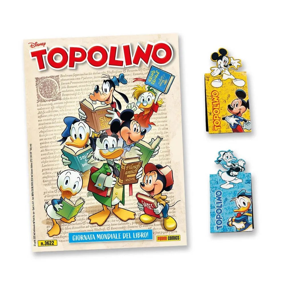 Topolino – Supertopolino 3622 + I Segnalibri Magnetici di Topolino