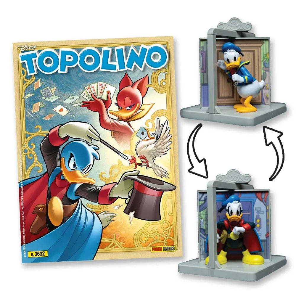 Topolino – Supertopolino 3632 + Il Diorama di Paperino e Paperinik – Seconda Parte: Paperino