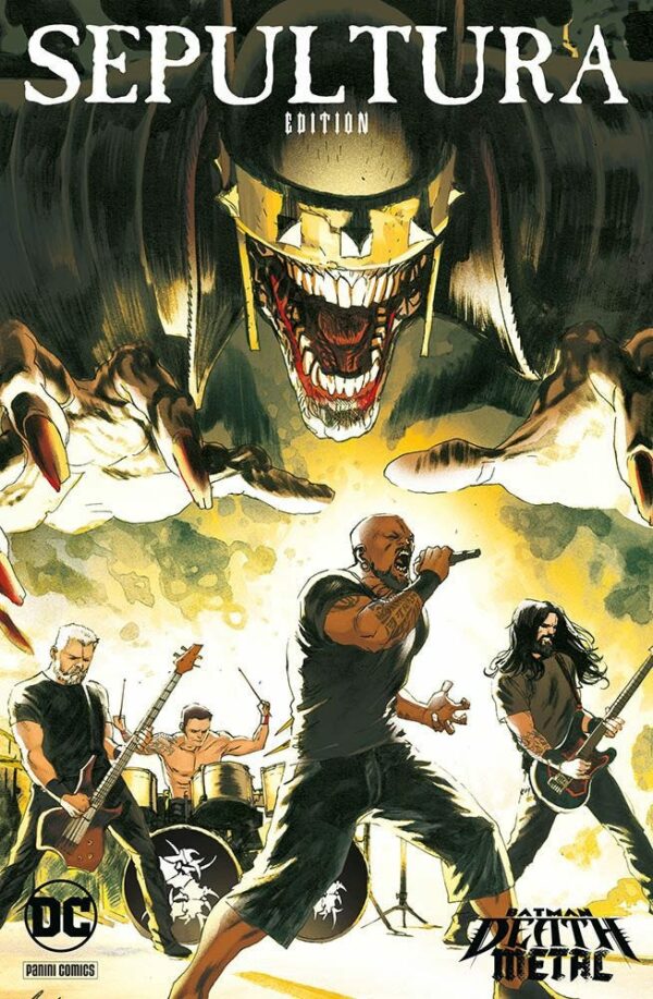 Batman – Death Metal 5 – Variant Band Edition – DC Crossover 11 - SEPULTURA
