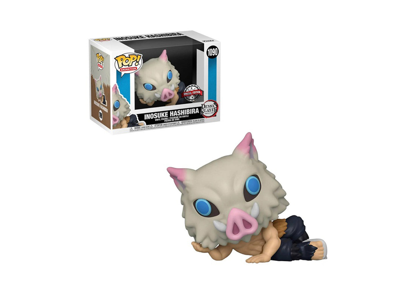 Funko Pop! Animation - Inosuke Hashibara (Vinyl Figure 1090) Demon Slayer