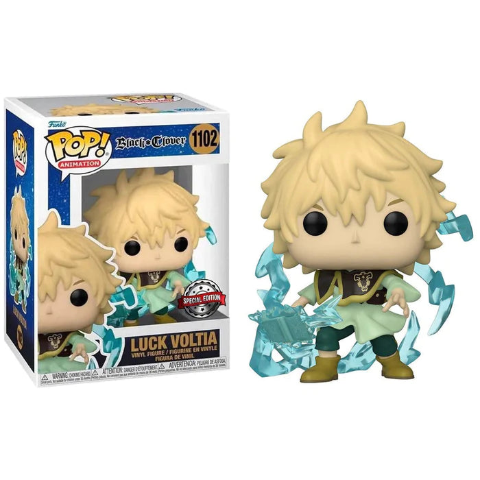 Funko Pop! Animation - Luck Voltia (Vinyl Figure 1102) SPECIAL EDITION Black Clover