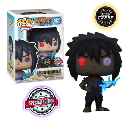 Funko Pop! ANIMATION- Sasuke (Rinnegan) Rinnegan 1023 - CHASE Glow in The Dark