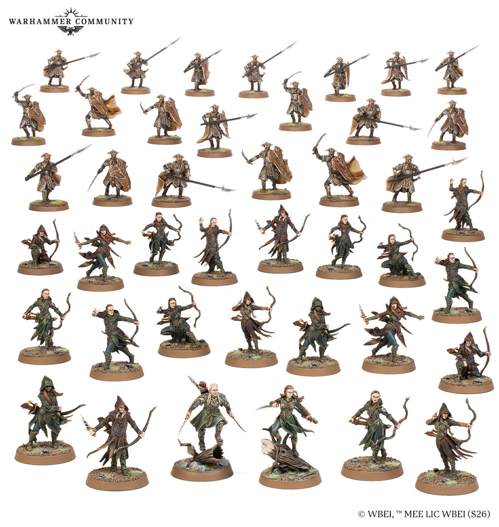 MIDDLE-EARTH SBG: MIRKWOOD BATTLEHOSTCopia)