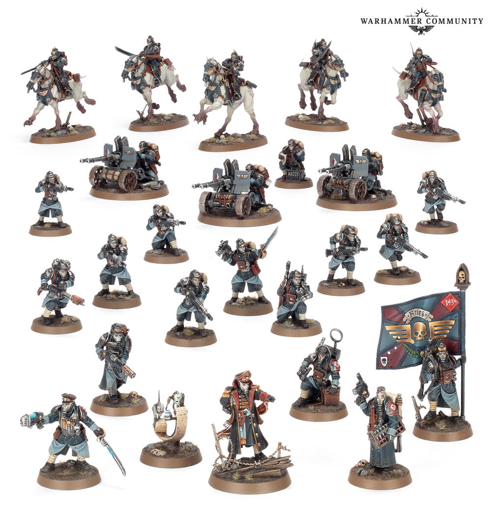 COMBAT PATROL: SQUADRONI DELLA MORTE/KRIEG - ASTRA MILITARUM