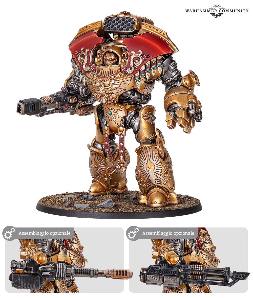 Adeptus Custodes: DREADNOUGHT PESANTE TELEMON