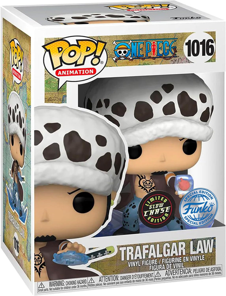 Funko Pop! Animation - One Piece TRAFALGAR LAW (Vinyl Figure 1016) CHASE
