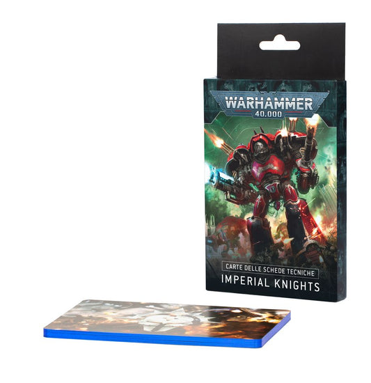 CARTE DELLE SCHEDE TECNICHE:I/KNIGHT ITA