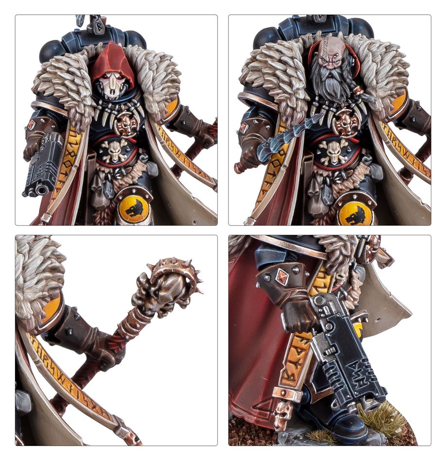 Sacerdote del Lupo - wolf Priest - Space Wolves
