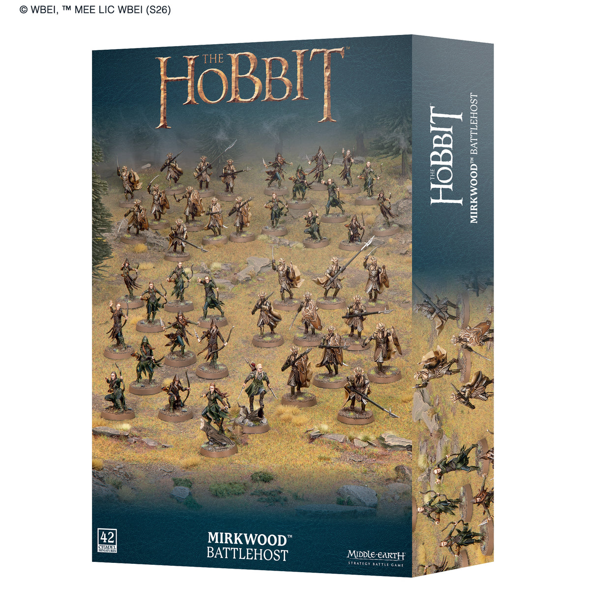 MIDDLE-EARTH SBG: MIRKWOOD BATTLEHOSTCopia)
