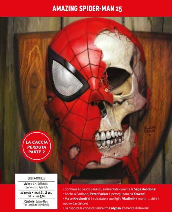 Amazing Spider-Man 25 – L’Uomo Ragno 825