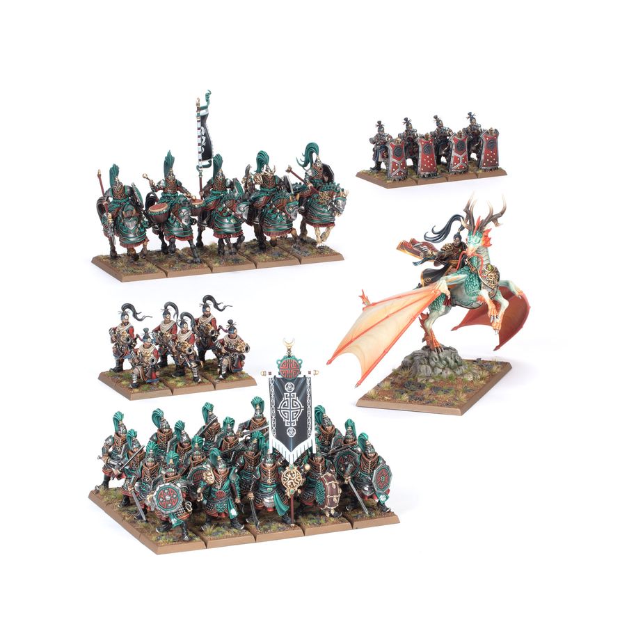 WARHAMMER THE OLD WORLD - Battle March Army: Armies of Grand Cathay