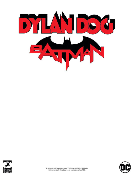 Batman / Dylan Dog 1 (di 3)– L’Incubo del Pipistrello – VARIANT BIANCA